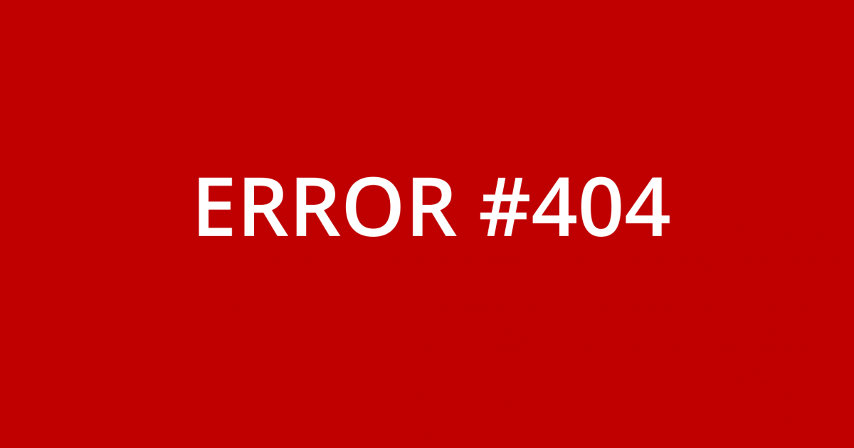 Die perfekte SEO Fehlerseite - HTTP Error 404 für deine Webseite