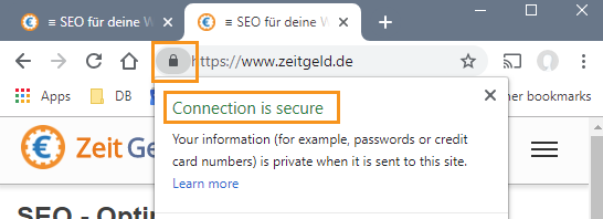 Immer HTTPS verwenden